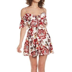 Lovers + Friends Floral Dress Small
